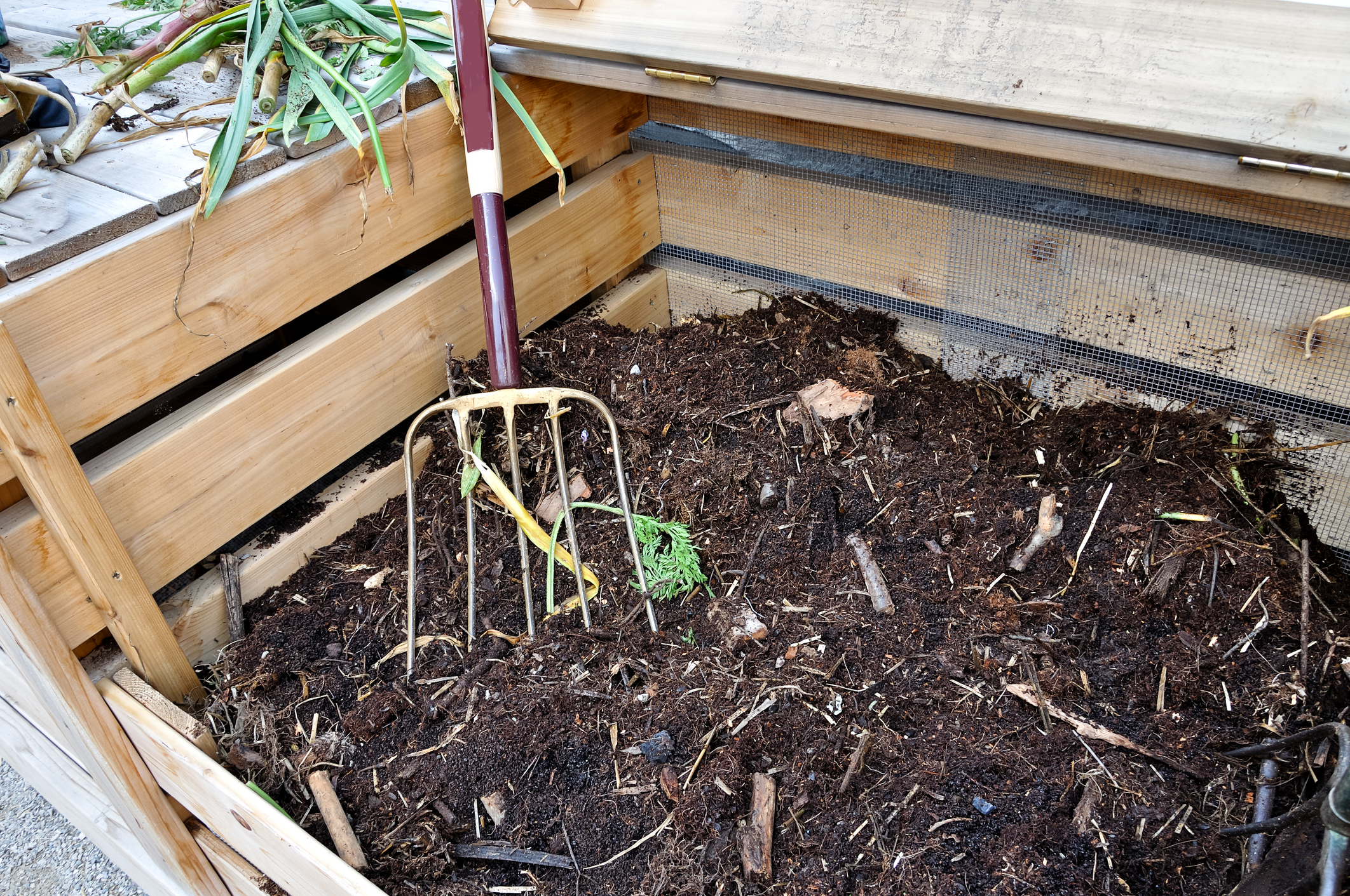 compost pitchfork